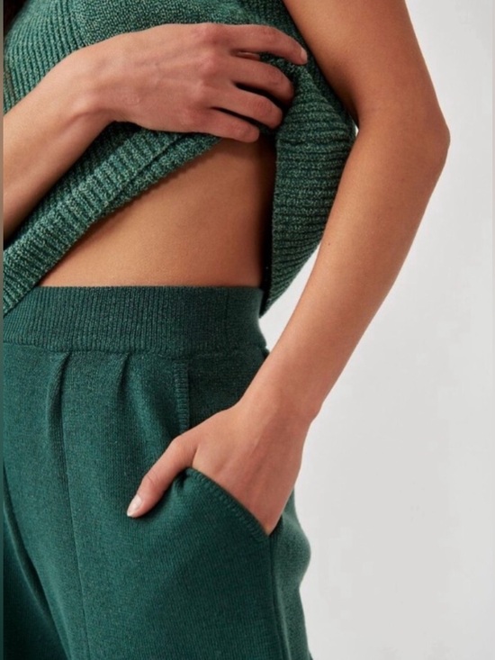 FP Beach. Freya Sweater PANTS in emerald spell- size XL- pants only - Picture 12 of 16